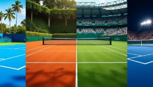 découvrez les 4 tournois du grand slam en tennis : leurs principales caractéristiques, les surfaces de jeu pour chaque événement, et l'histoire unique de ces compétitions majeures.