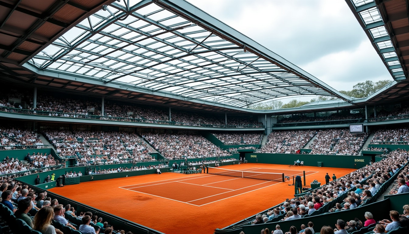 découvrez le fonctionnement et les avantages du toit mobile du court central de roland-garros, une innovation majeure pour garantir le déroulement des matchs quelles que soient les conditions météorologiques.